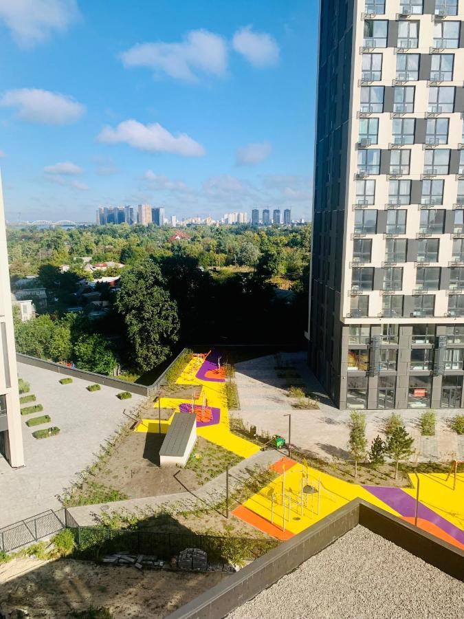 New 3 Rooms Apartment Near The Metro Station Kiev Exterior foto
